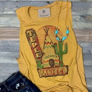 Muscle Tank Teepee Motel
